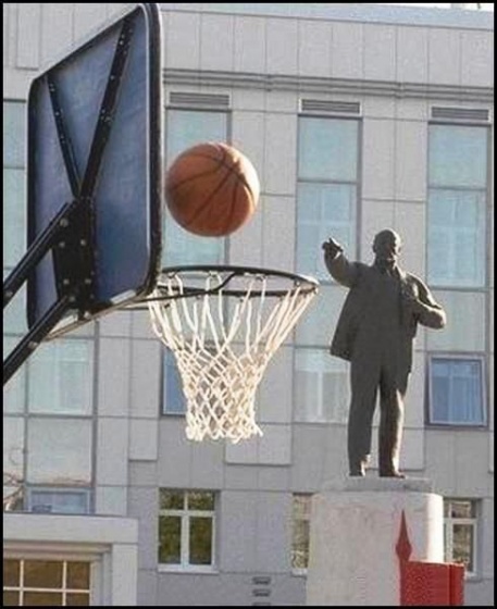 Who knew Lenin could shoot?